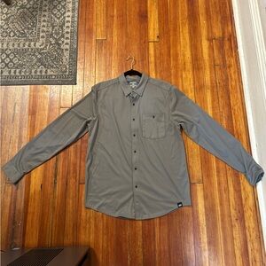 Men's Rhone Hardy Flannel Shirt Long Sleeve Button Down Size Medium Used